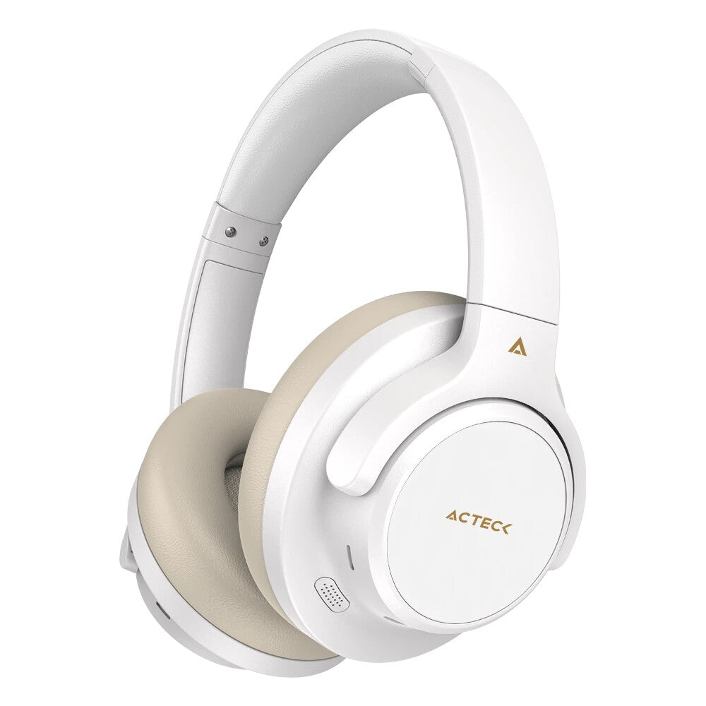 AUDIFONOS ACTECK HYPE EPIC HP750 / DIADEMA / INALAMBRICOS / DUAL BT -AUX 3.5 MM / BATERIA 75 HRS / MICROFONO OMNIDIRECCIONAL / CANCELACION DE RUIDO / BOCINAS 40 MM 20 HZ A 20 KHZ / BLANCO / AC-940863 AUDIFONOS ACTECK HYPE EPIC HP750 / DIADEMA / INALAMBRICOS / DUAL BT -AUX 3.5 MM / BATERIA 75 HRS / MICROFONO OMNIDIRECCIONAL / CANCELACION DE RUIDO / BOCINAS 40 MM 20 HZ A 20 KHZ / BLANCO / AC-940863